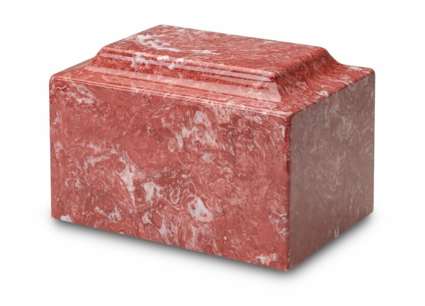 Rose Synthetic Marble Urn